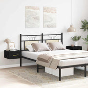 Noćni ormar 2 pcs Crni hrast 35 x 35 x 20 cm Konstruirano drvo