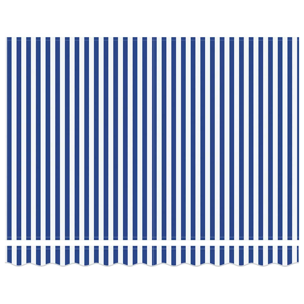 Okvir tende Plava i bijela 250 x 200 cm Poliester s PU premazom