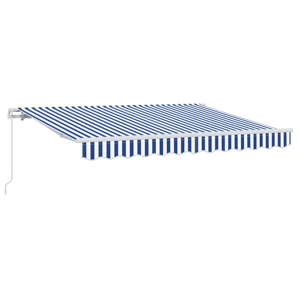 Skrovita tenda Plava 250 x 200 cm tkanina