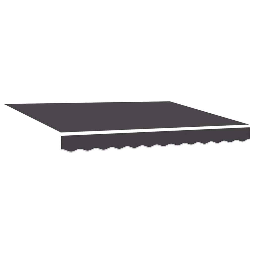 Skrovita tenda Antracit 250 x 200 cm tkanina