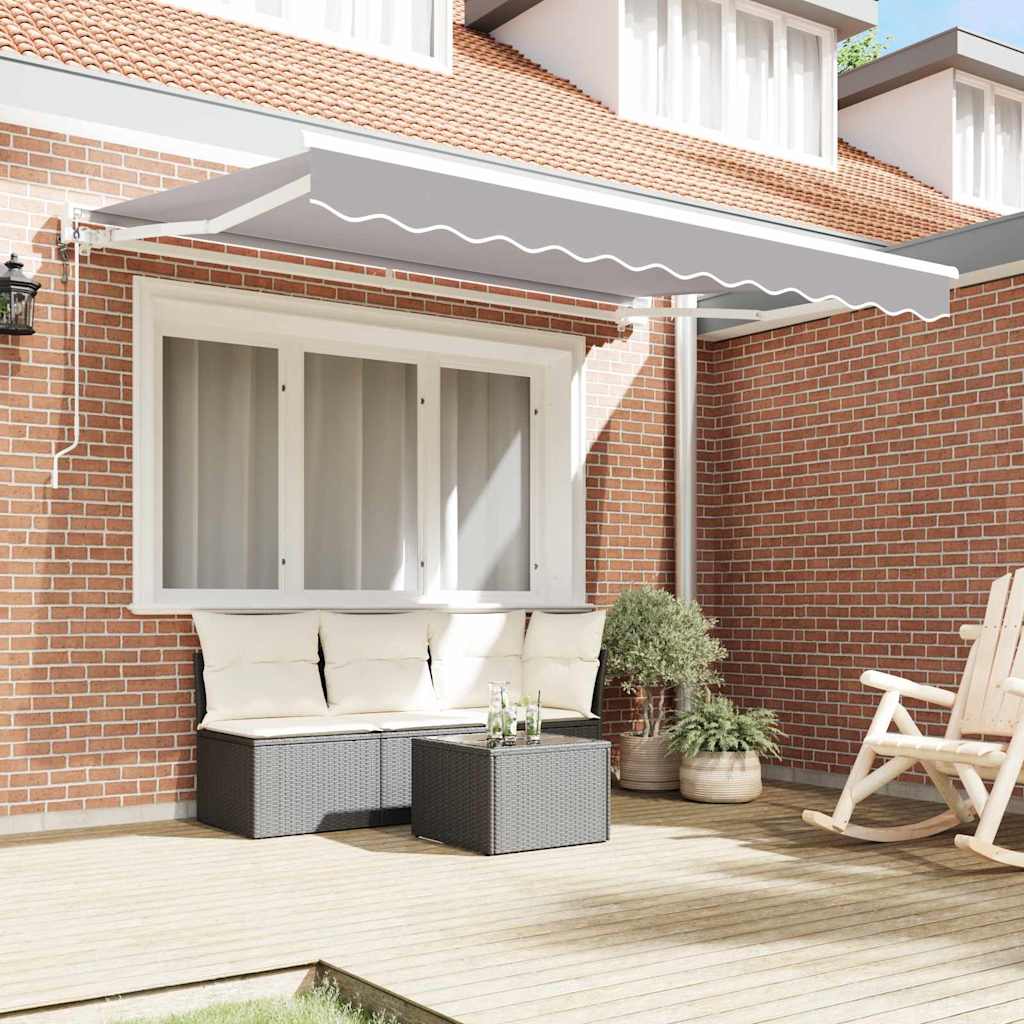 Okvir tende Svijetlo siva 250 x 200 cm Poliester s PU premazom