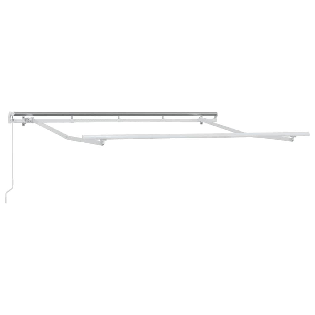 Skrovita tenda Svijetlo siva 250 x 200 cm tkanina