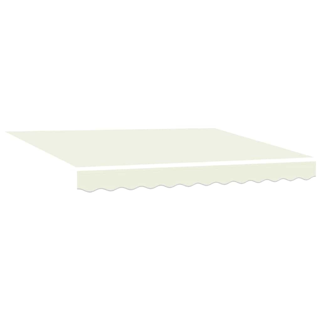 Skrovita tenda Krema 300 x 200 cm tkanina