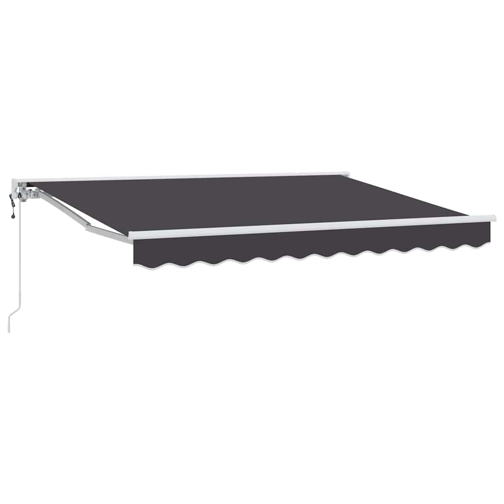 Okvir tende Antracit 300 x 200 cm Poliester s PU premazom