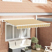 Okvir tende Žuta i Siva 300 x 200 cm Poliester s PU premazom