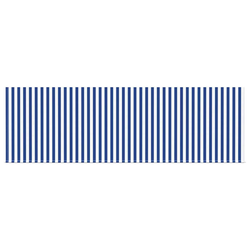 Skrovita tenda Prugasti Plava 350 x 200 cm tkanina