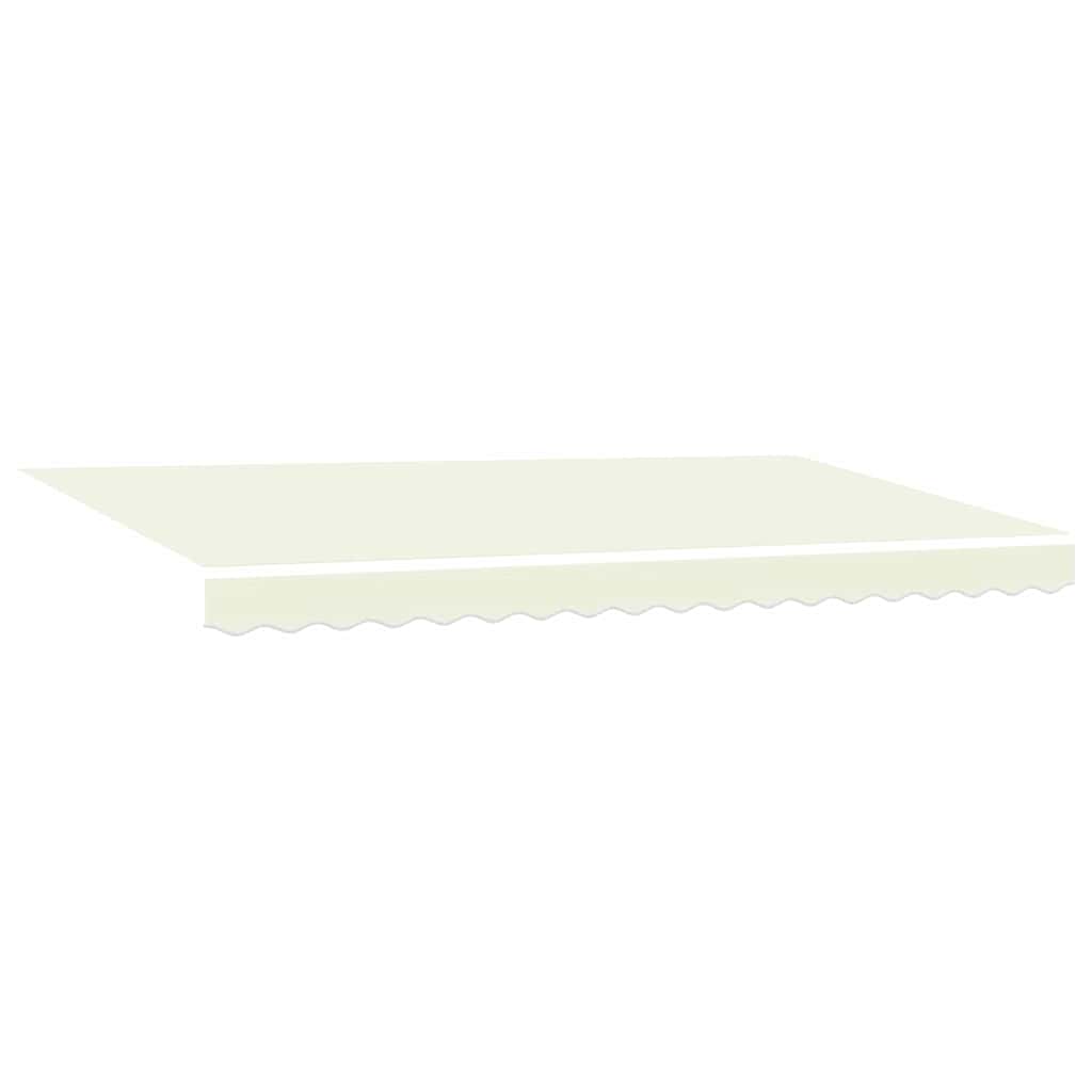 Povlačivi tende Krema 350 x 200 cm Poliester i aluminij
