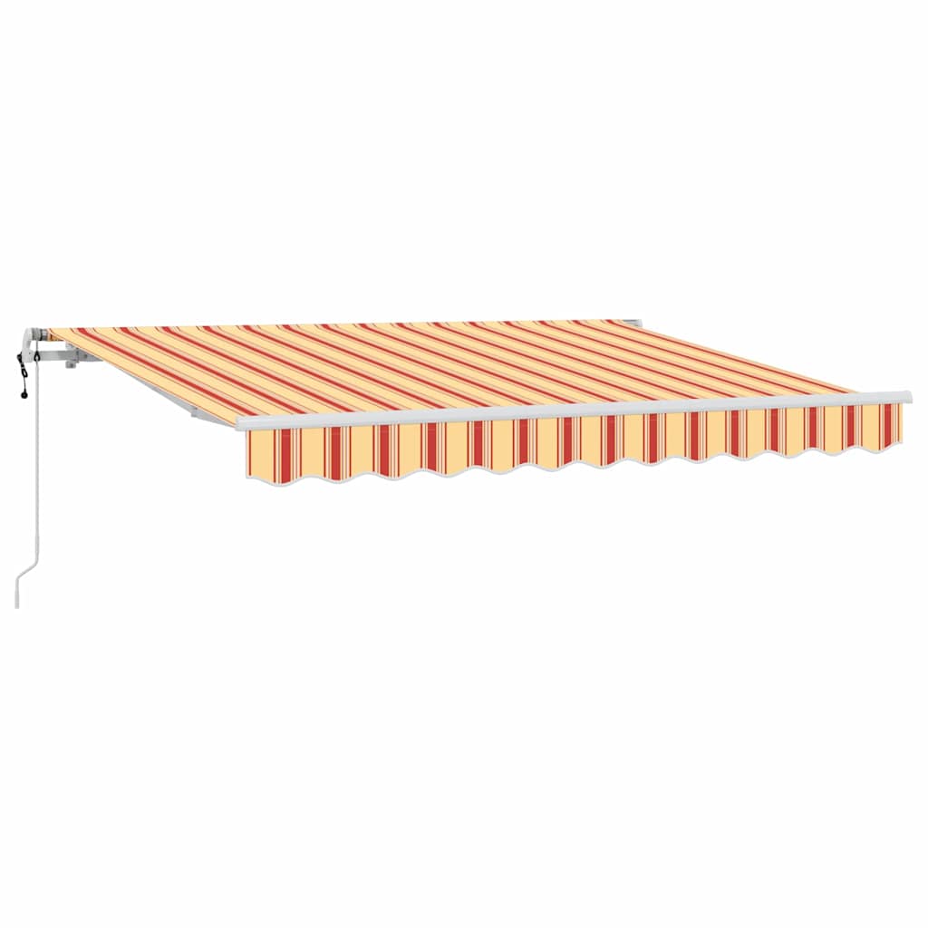 Skrovita tenda Žuta 350 x 200 cm tkanina