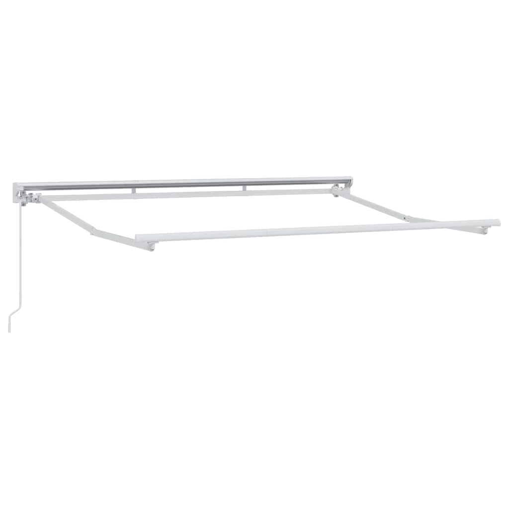 Okvir tende Svijetlo siva 350 x 200 cm Poliester s PU premazom