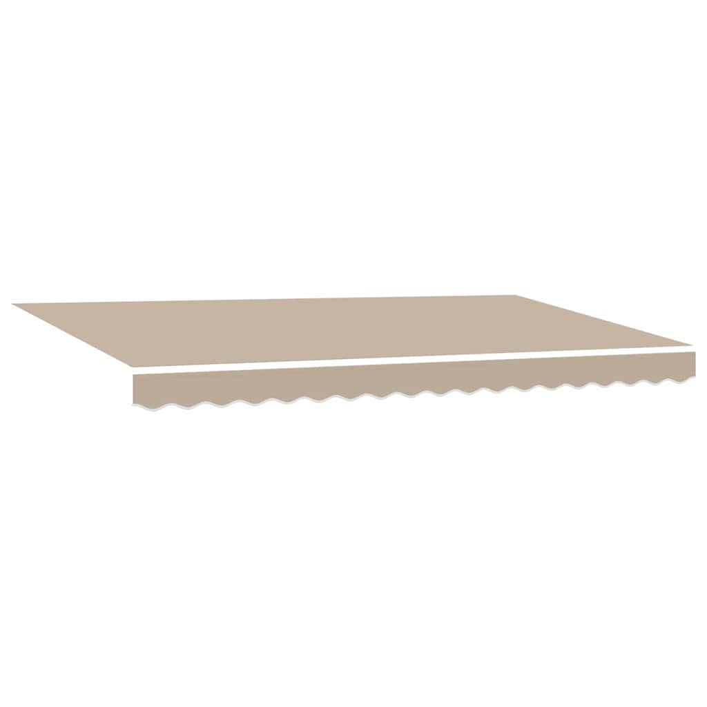 Okvir tende Bež 400 x 200 cm Poliester s PU premazom