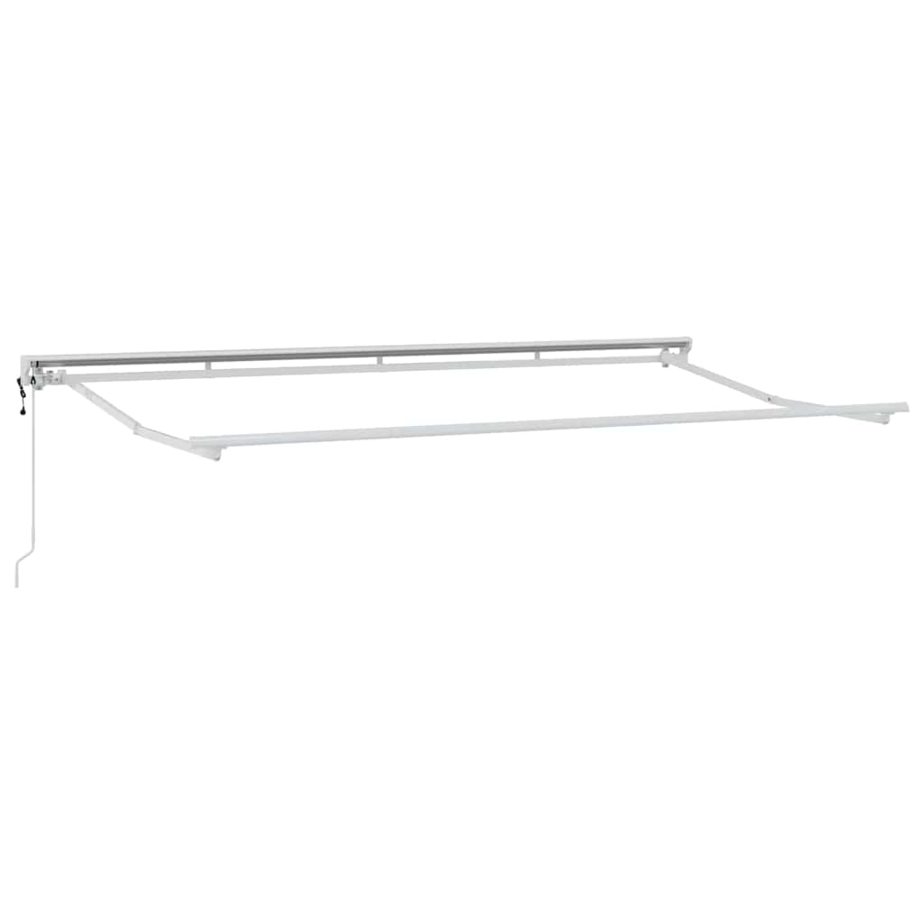 Okvir tende Bež 400 x 200 cm Poliester s PU premazom