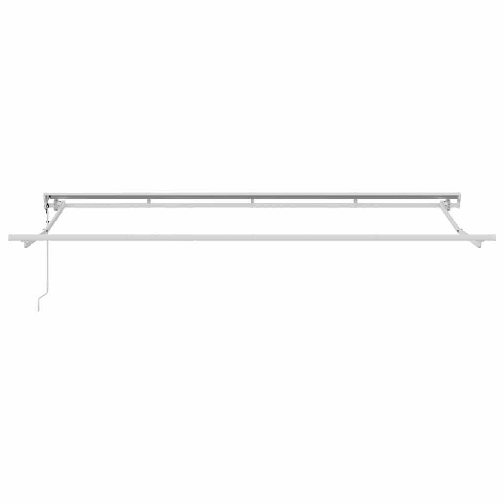 Okvir tende Bež 400 x 200 cm Poliester s PU premazom