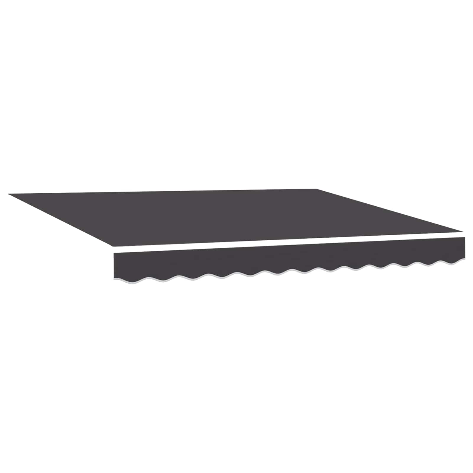 Okvir tende Antracit 300 x 250 cm Poliester s PU premazom