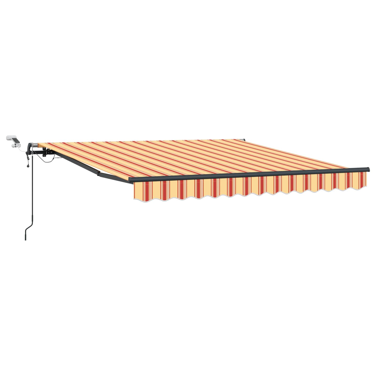 Tkanina za tende s Žuta i narančasta 300 x 250 cm Poliester