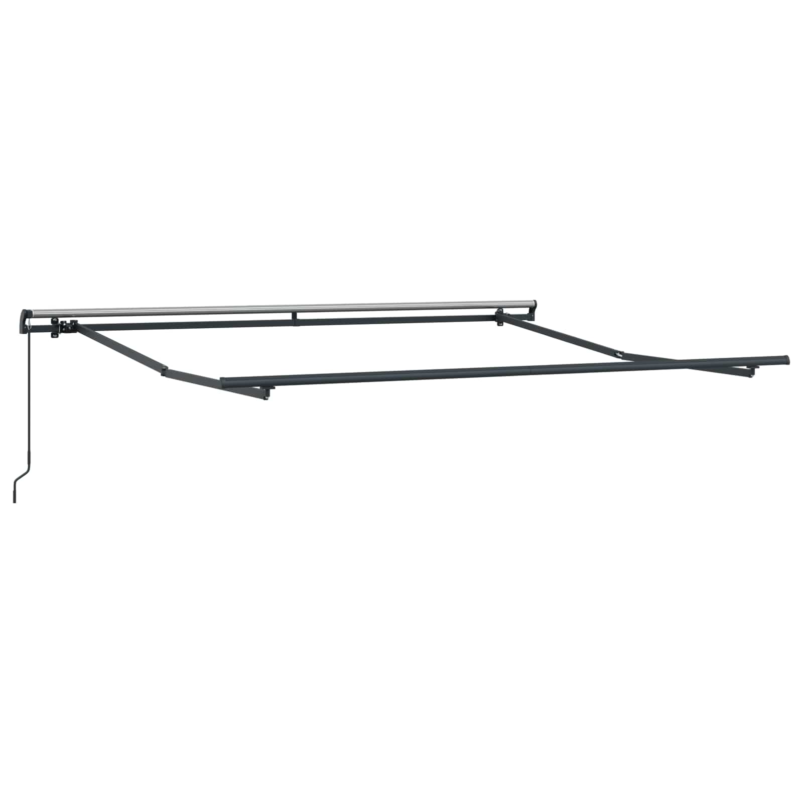 Skrovita tenda Šareni 300 x 250 cm Poliester i čelik