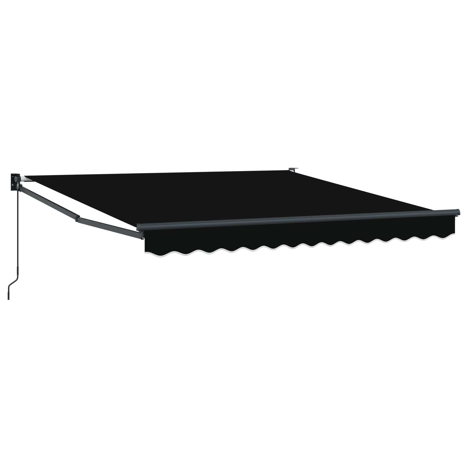 Nadstrešnica Crna 300 x 250 x 165 cm Poliester