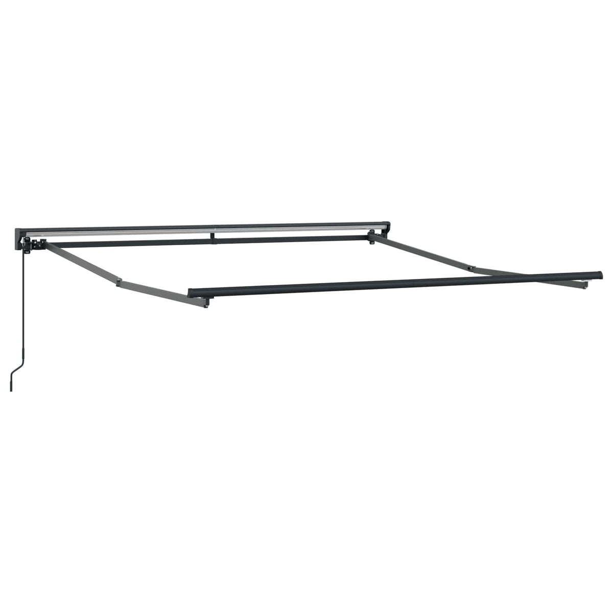 Okvir tende Crna 300 x 250 cm Poliester s PU premazom