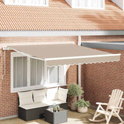 Električna retraktabilna tenda Bež 300 x 250 cm