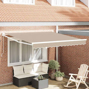 Povlačivi tende Bež 300 x 250 x 165 cm
