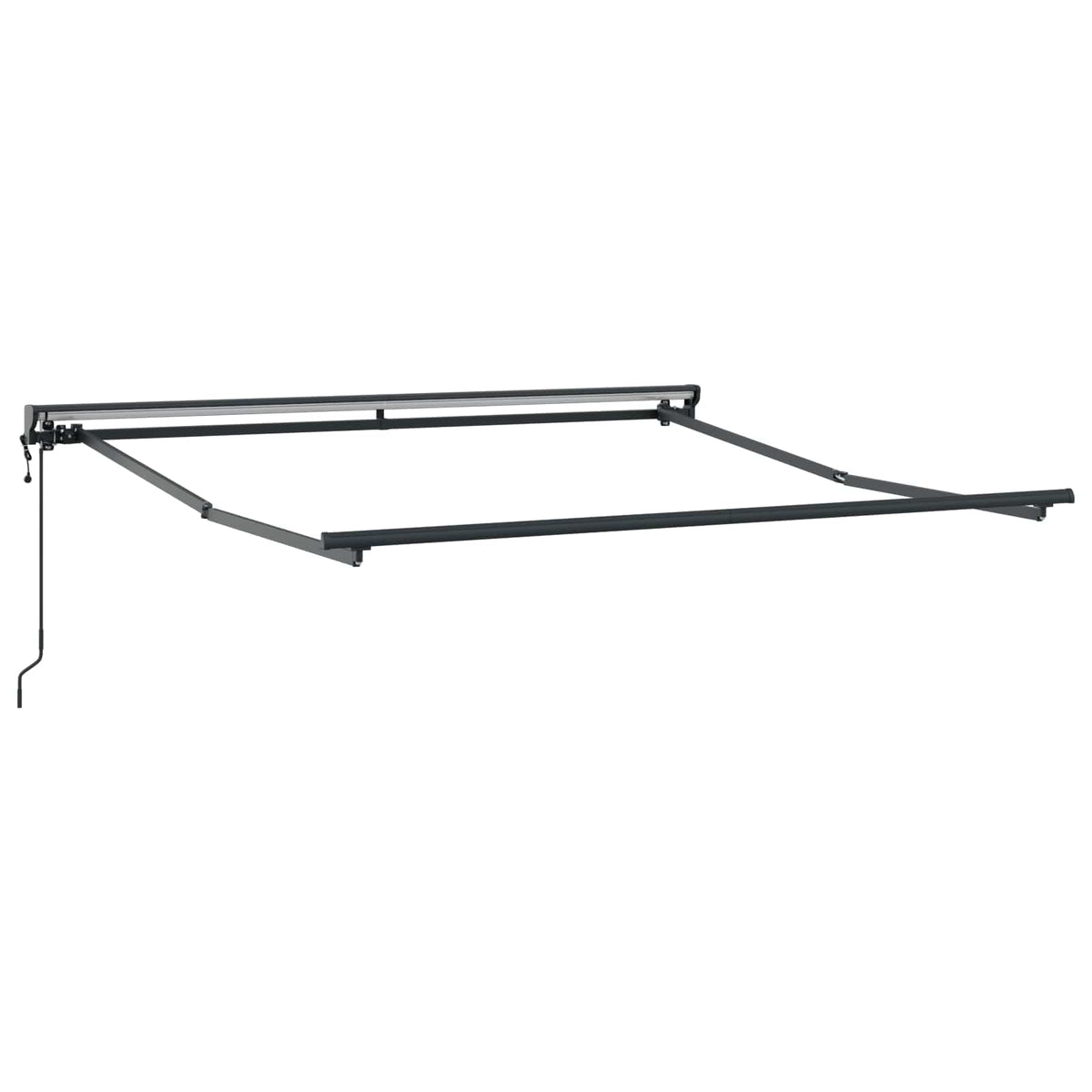 Povlačivi tende Plava i bijela 350 x 250 cm