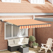 Povlačivi tende Žuta i narančasta 350 x 250 x 165 cm