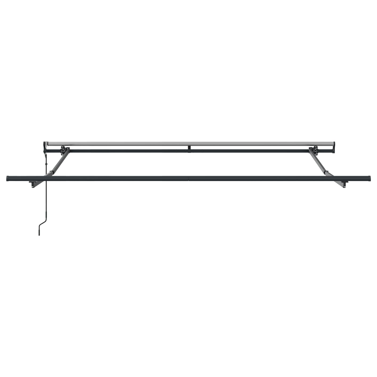Povlačivi tende Šareni 350 x 250 cm Tkanina i Aluminij