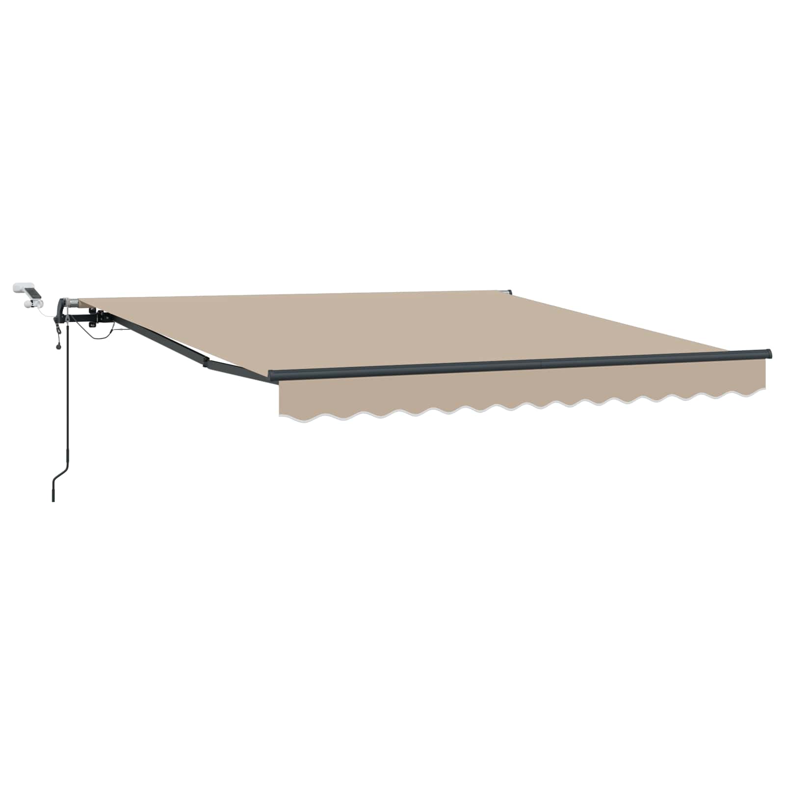 Tkanina za tende s Bež 350 x 250 cm Poliester