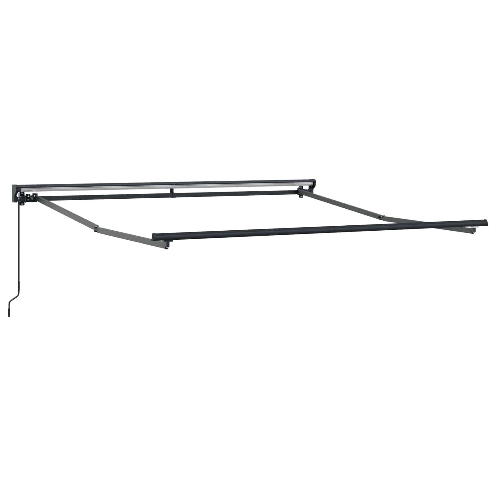 Okvir tende Bijeli 350 x 250 cm Poliester s PU premazom