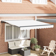 Okvir tende Bijeli 350 x 250 cm Poliester s PU premazom