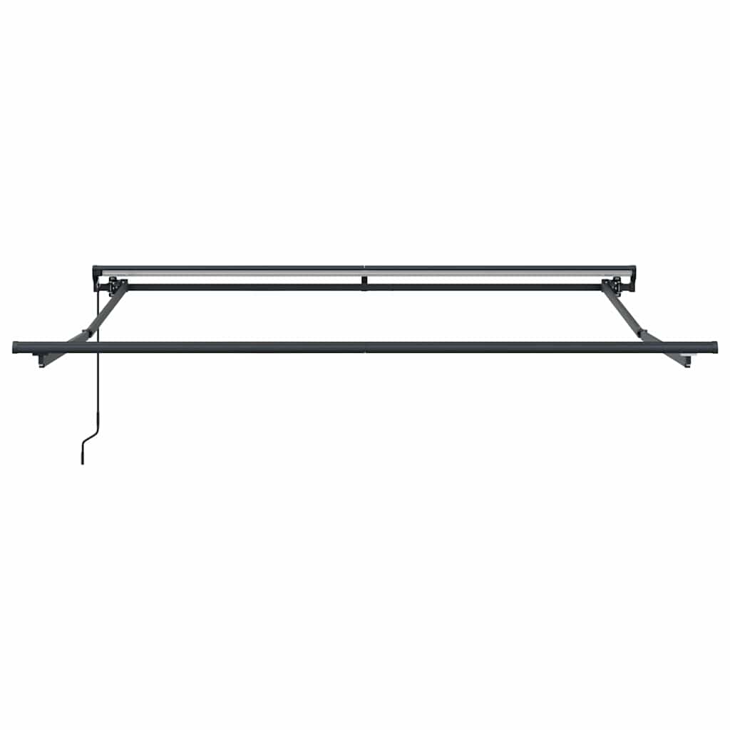 Okvir tende Crvena 350 x 250 cm Poliester s PU premazom