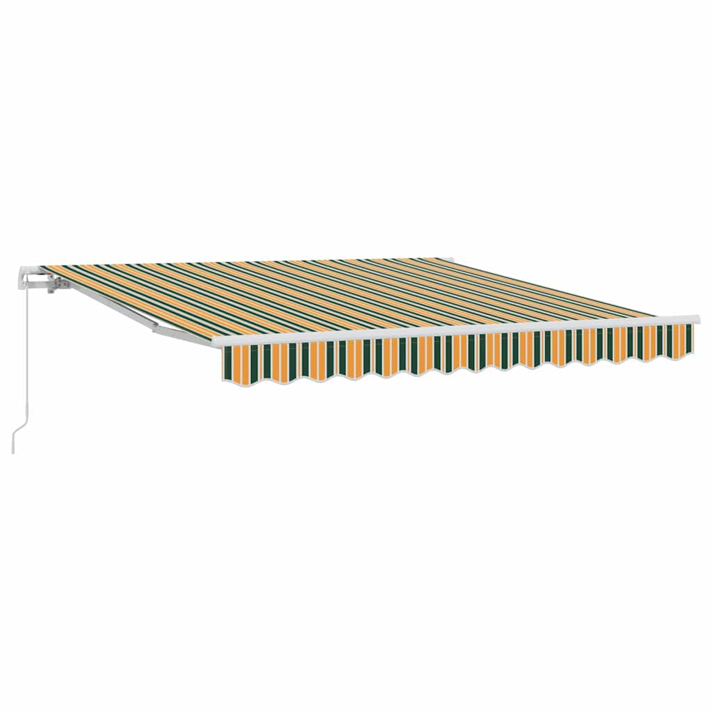 Povlačivi tende Šareni 350 x 250 cm Poliester i aluminij