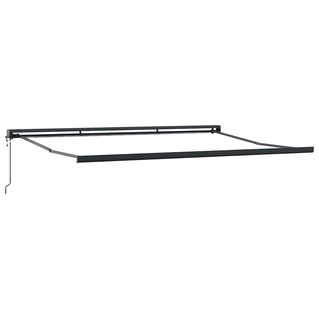 Nadstrešnica Šareni 400 × 300 cm Poliester i aluminij
