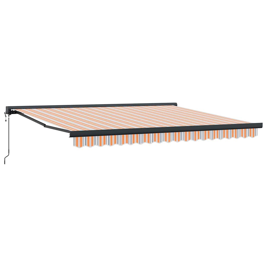 Nadstrešnica Šareni 400 × 300 cm Poliester i aluminij
