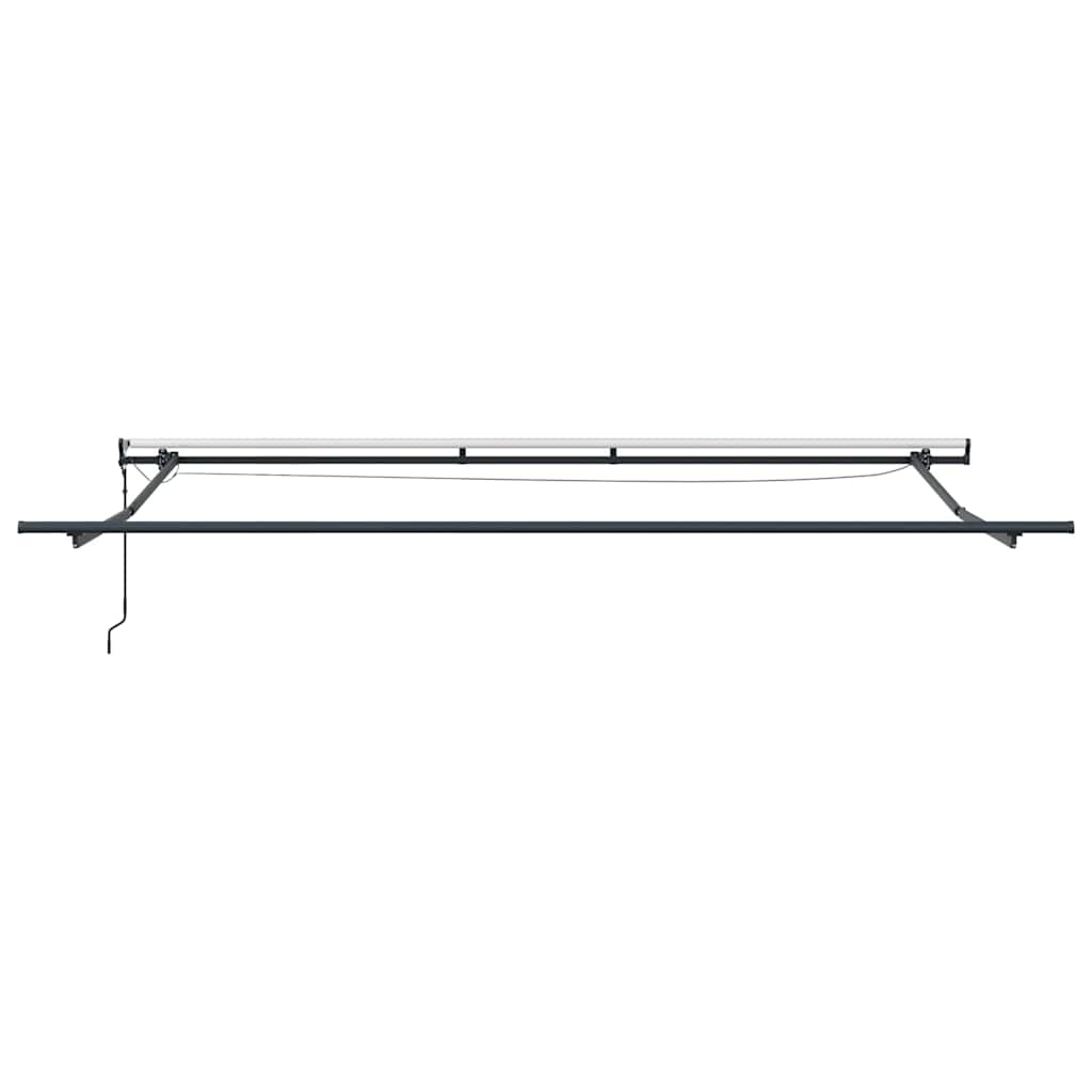 Tkanina za tende s Crna 400 × 300 cm Poliester
