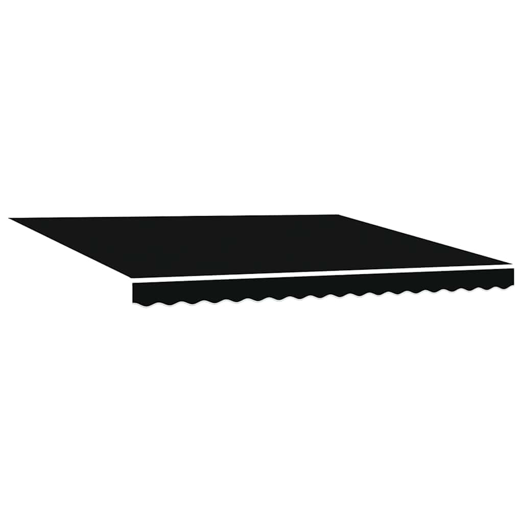 Povlačivi tende Crna 400 × 300 cm 100% Poliester i Aluminij