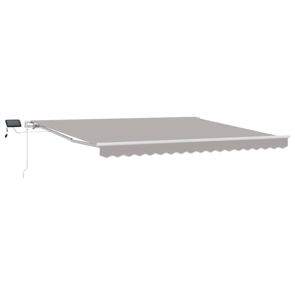Skrovita tenda s Svjetlosiva 400 ×350 cm tkanina