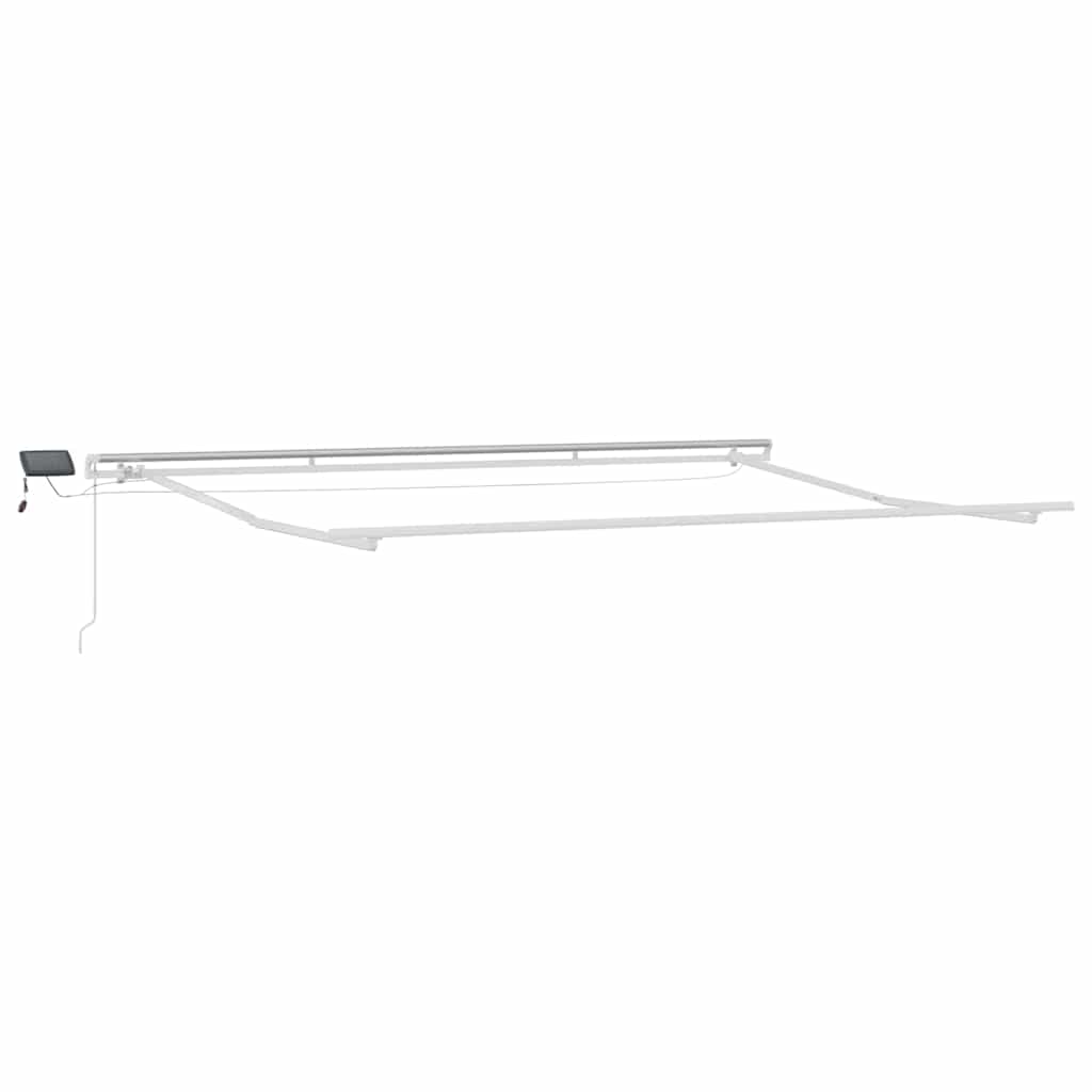 Skrovita tenda s Svjetlosiva 400 ×350 cm tkanina