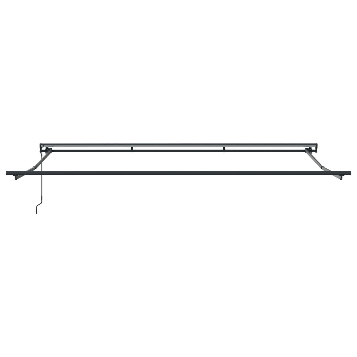 Povlačivi tende Plava i bijela 400 × 300 cm