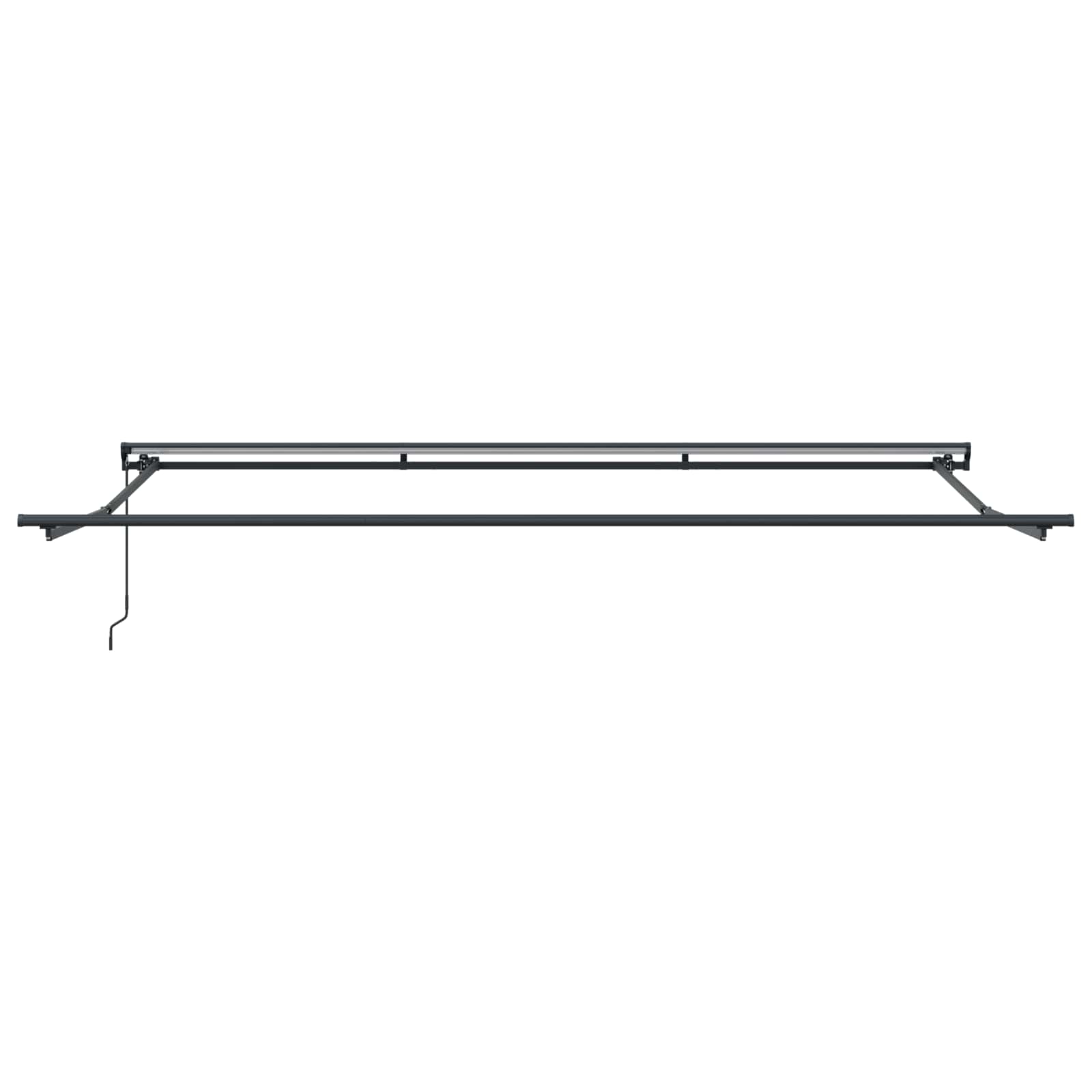 Okvir tende Bež 450 × 300 cm Poliester s PU premazom