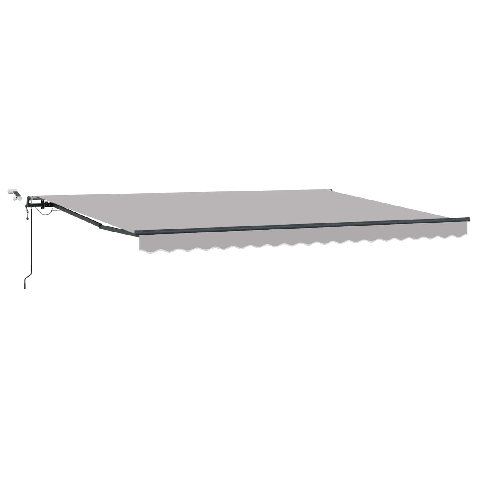 Tkanina za tende s Svijetlo siva 450 × 350 cm Poliester