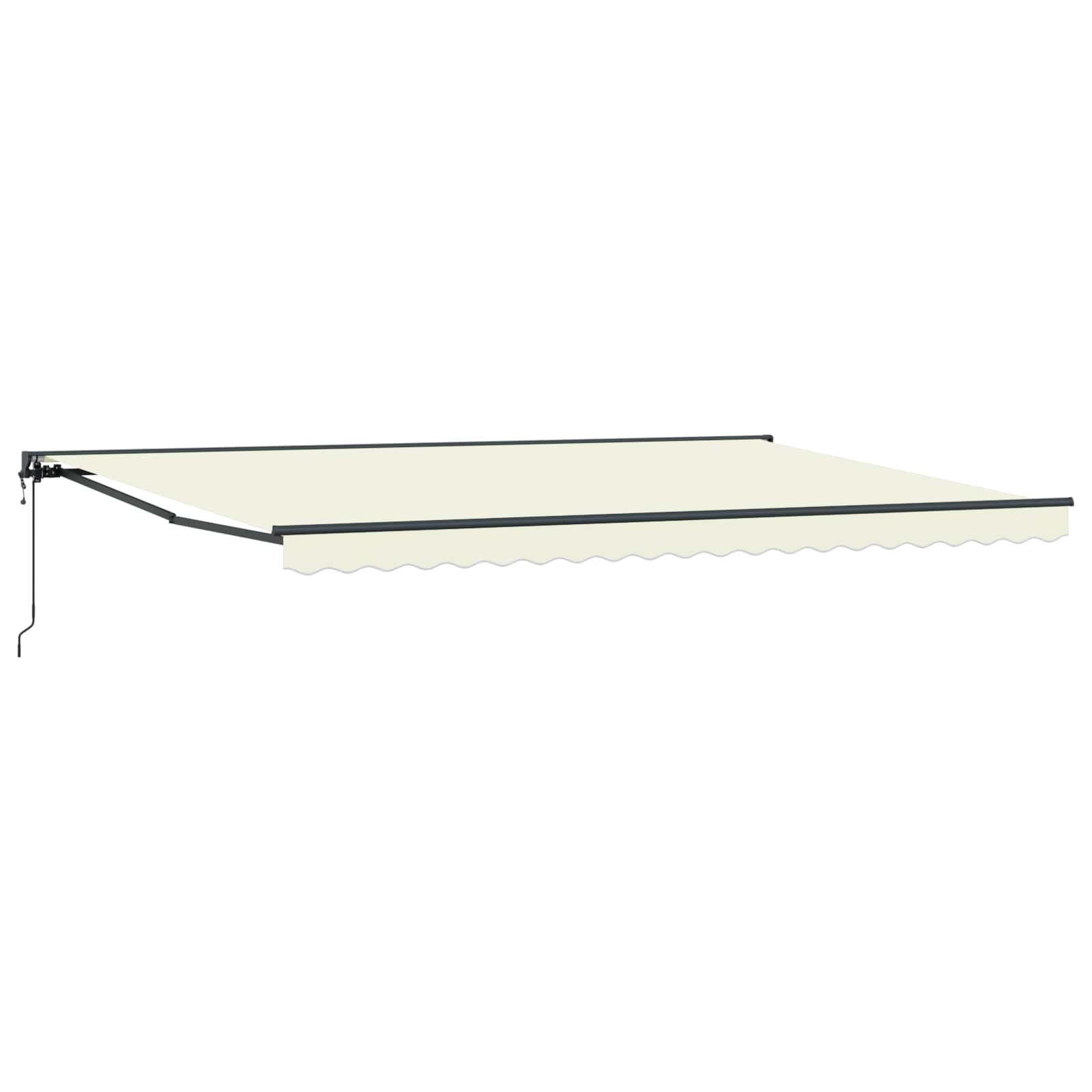Okvir tende Krema 500 × 300 cm Poliester s PU premazom