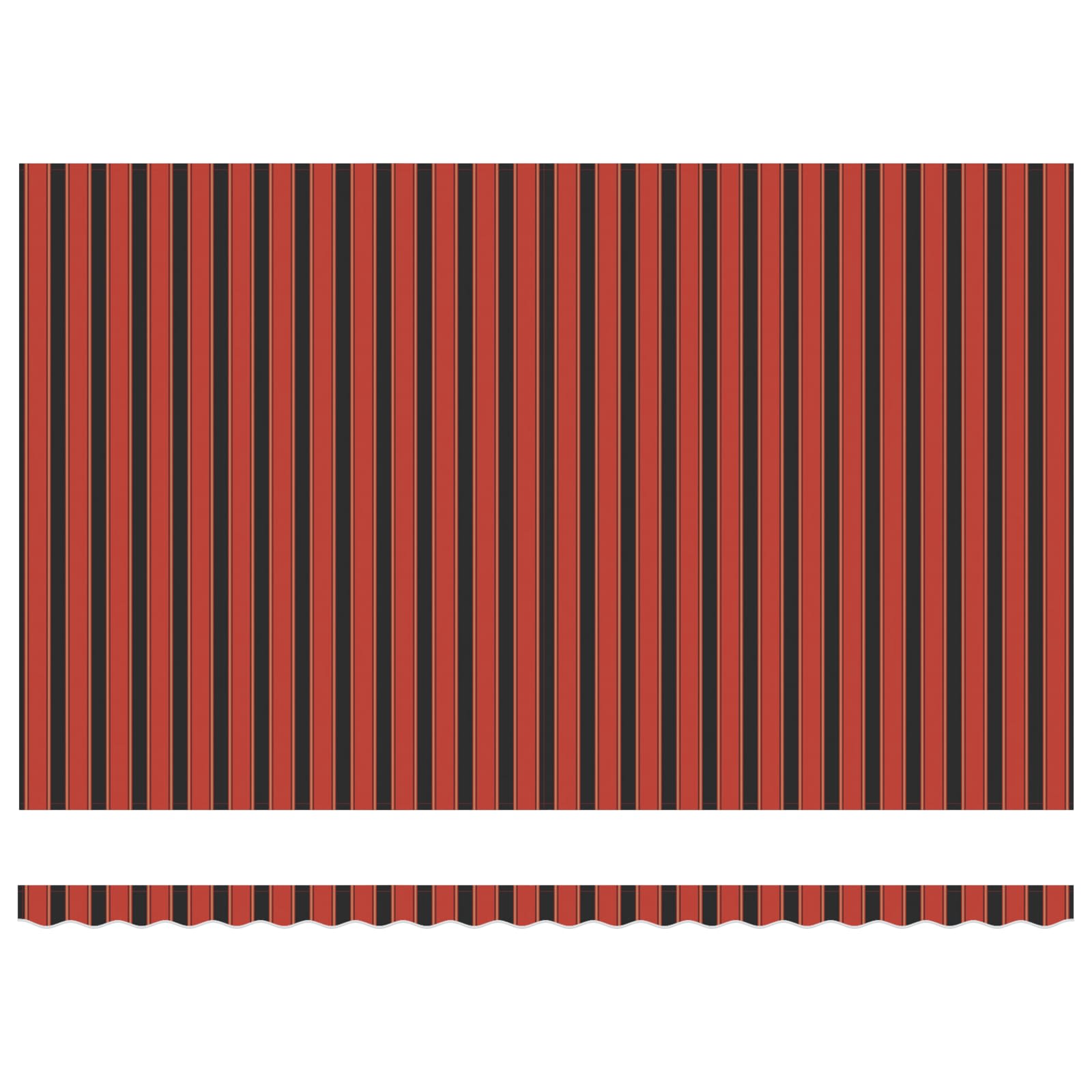Skrovita tenda Crvena i Crna 500 × 300 cm Tkanina i Metal