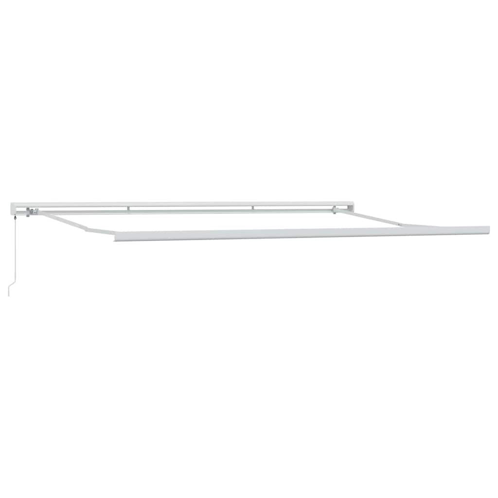 Povlačivi tende Šareni 500 × 300 cm Platno i Aluminij