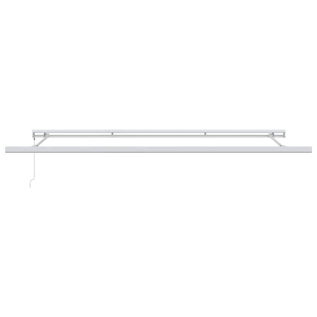 Povlačivi tende Šareni 500 × 300 cm Platno i Aluminij