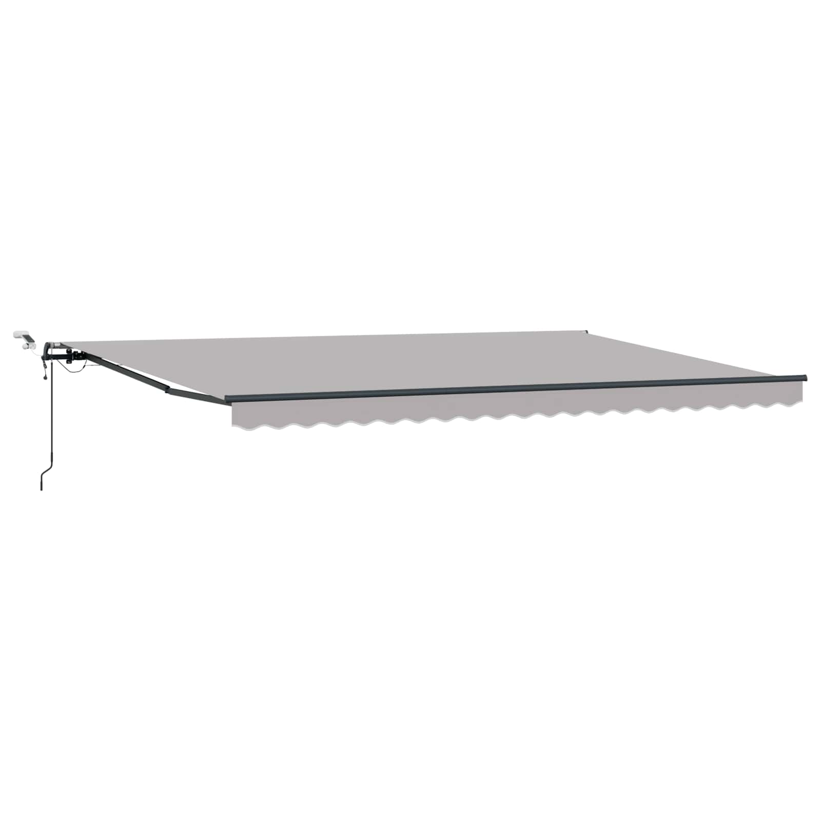 Tkanina za tende s Svijetlo siva 500 × 300 cm Poliester