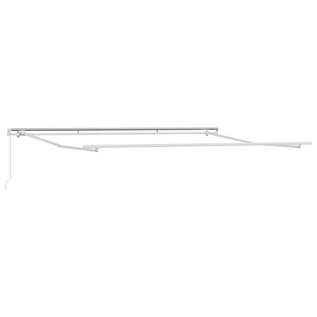 Povlačivi tende Šareni 500 × 300 cm Poliester i aluminij