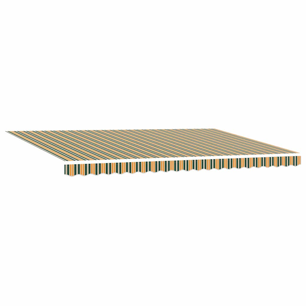 Povlačivi tende Šareni 500 × 300 cm Poliester i aluminij