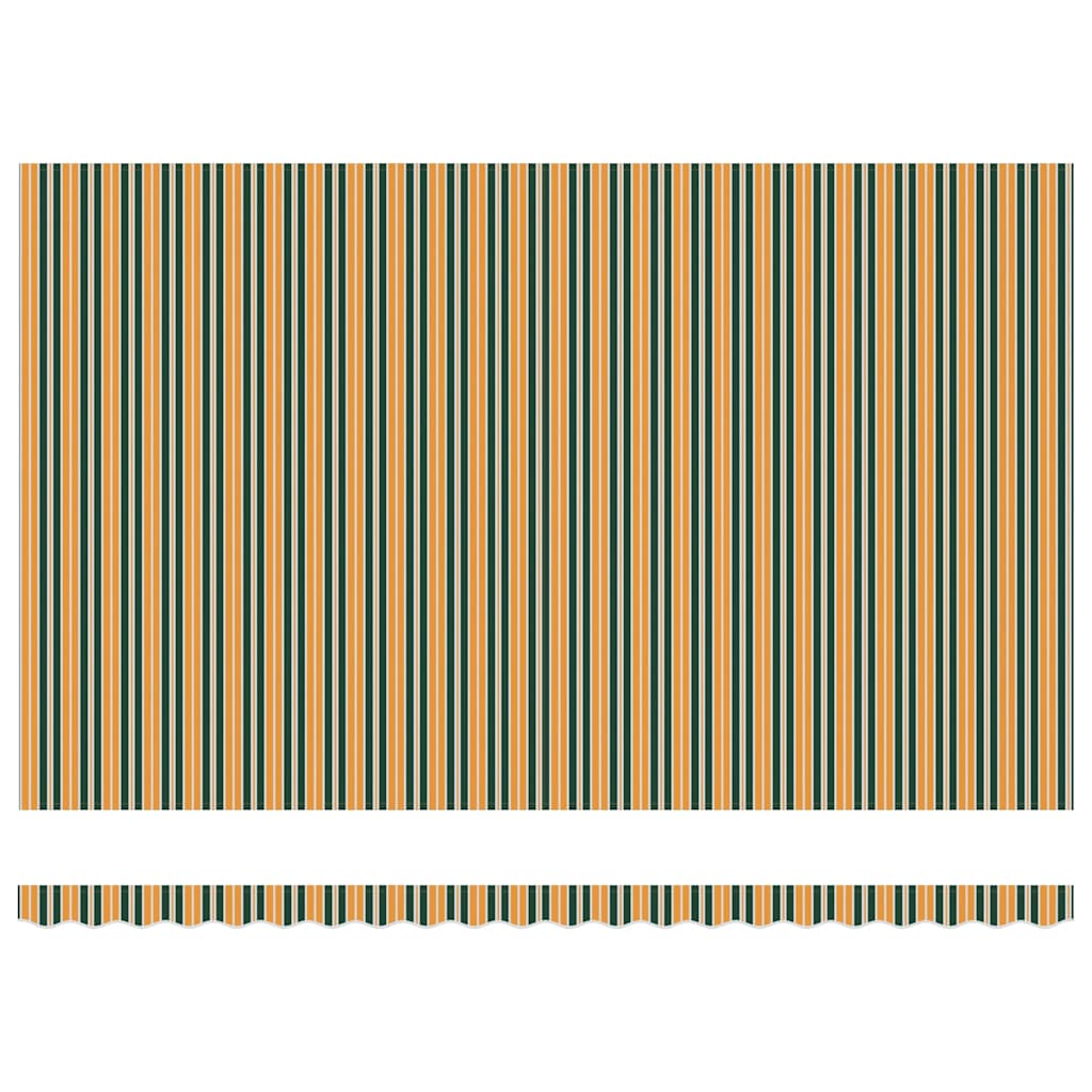 Povlačivi tende Šareni 500 × 300 cm Poliester i aluminij