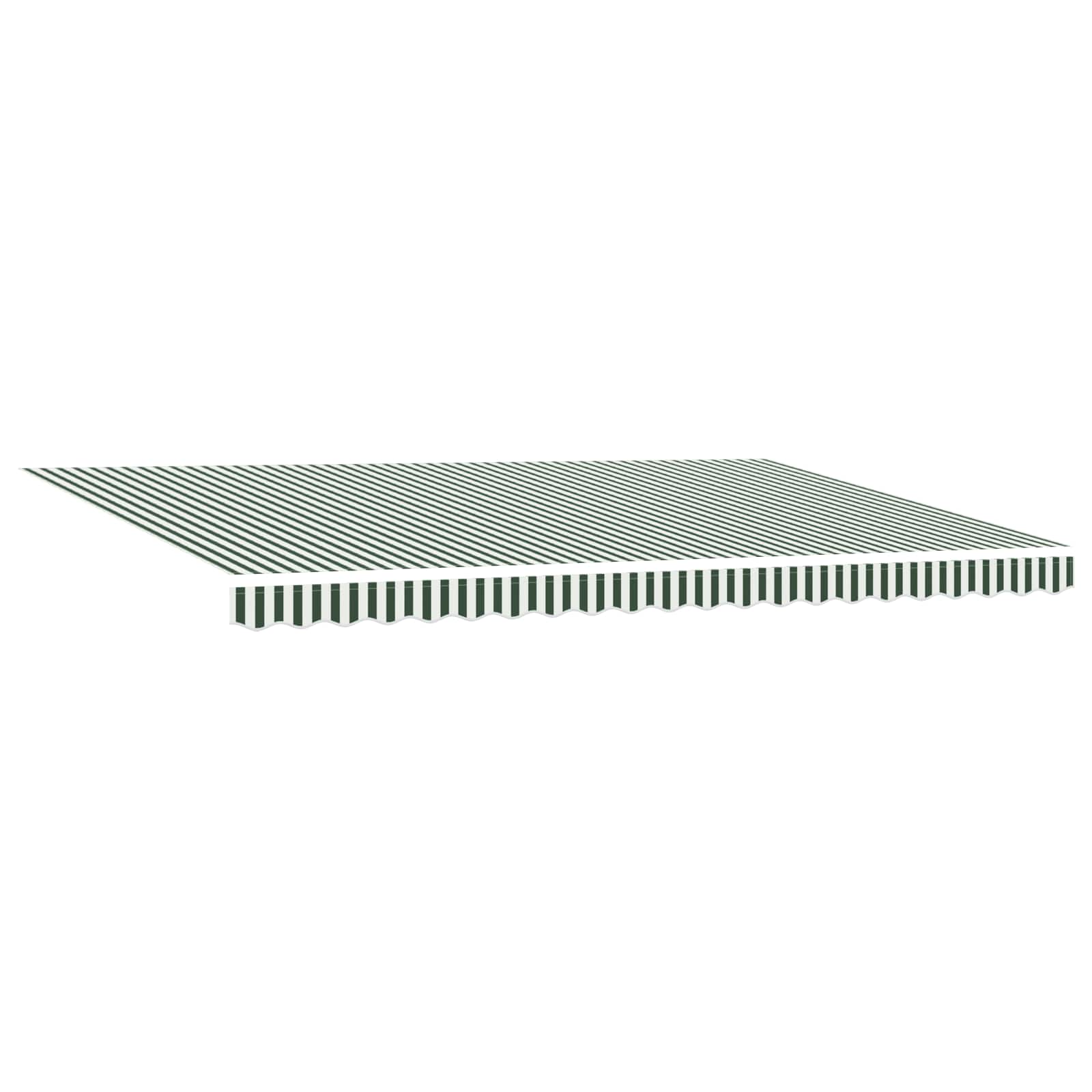 Okvir tende Zelena i bijela 500 × 300 cm