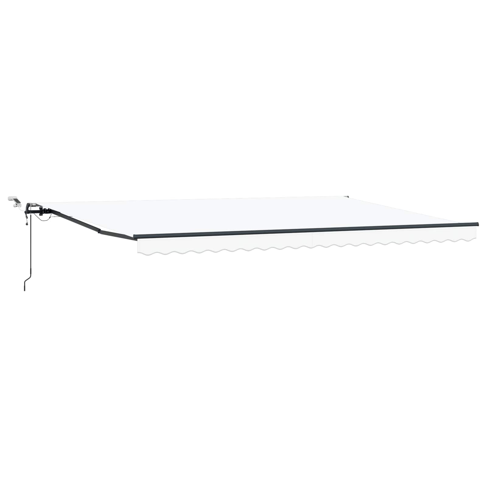 Tkanina za tende s Bijelo 500 × 350 cm Poliester